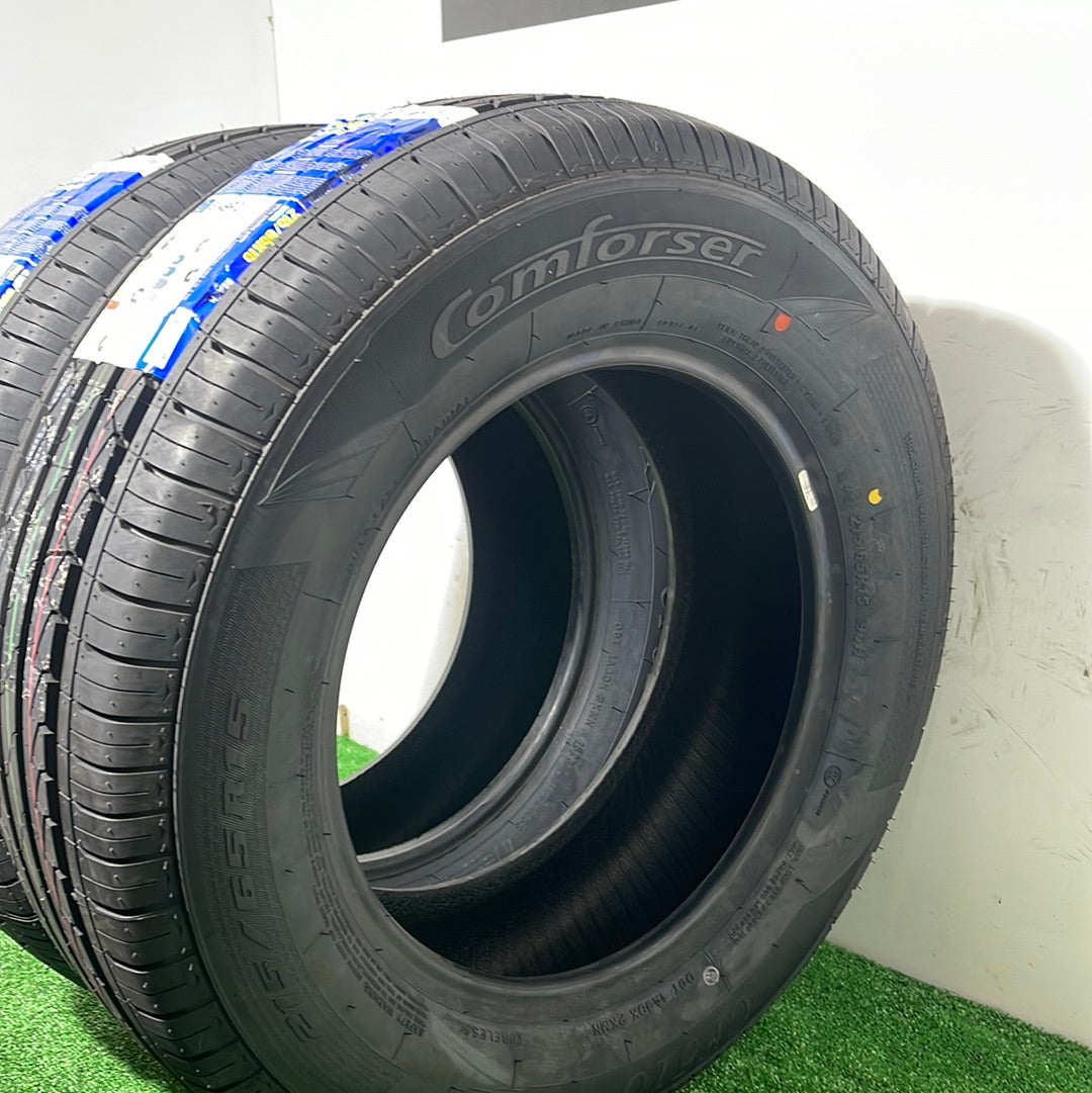 215 65 15 96H COMFORSER TIRES CF510 CON PROTECCIÓN DE LLANTA  /PRECIO UNIDAD,  ENVÍO GRATIS.