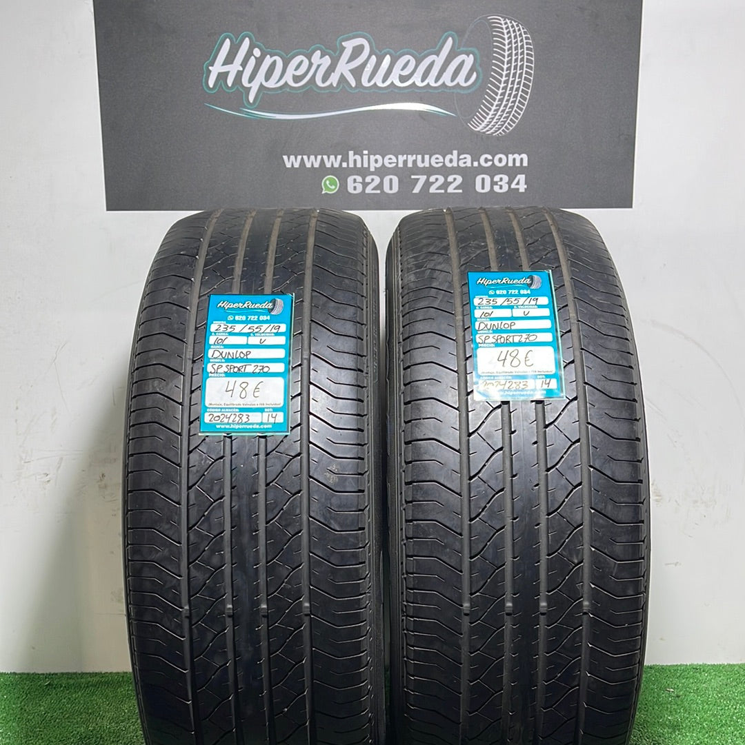 235 55 19 101V DUNLOP SP SPORT 270 – Hiper Rueda