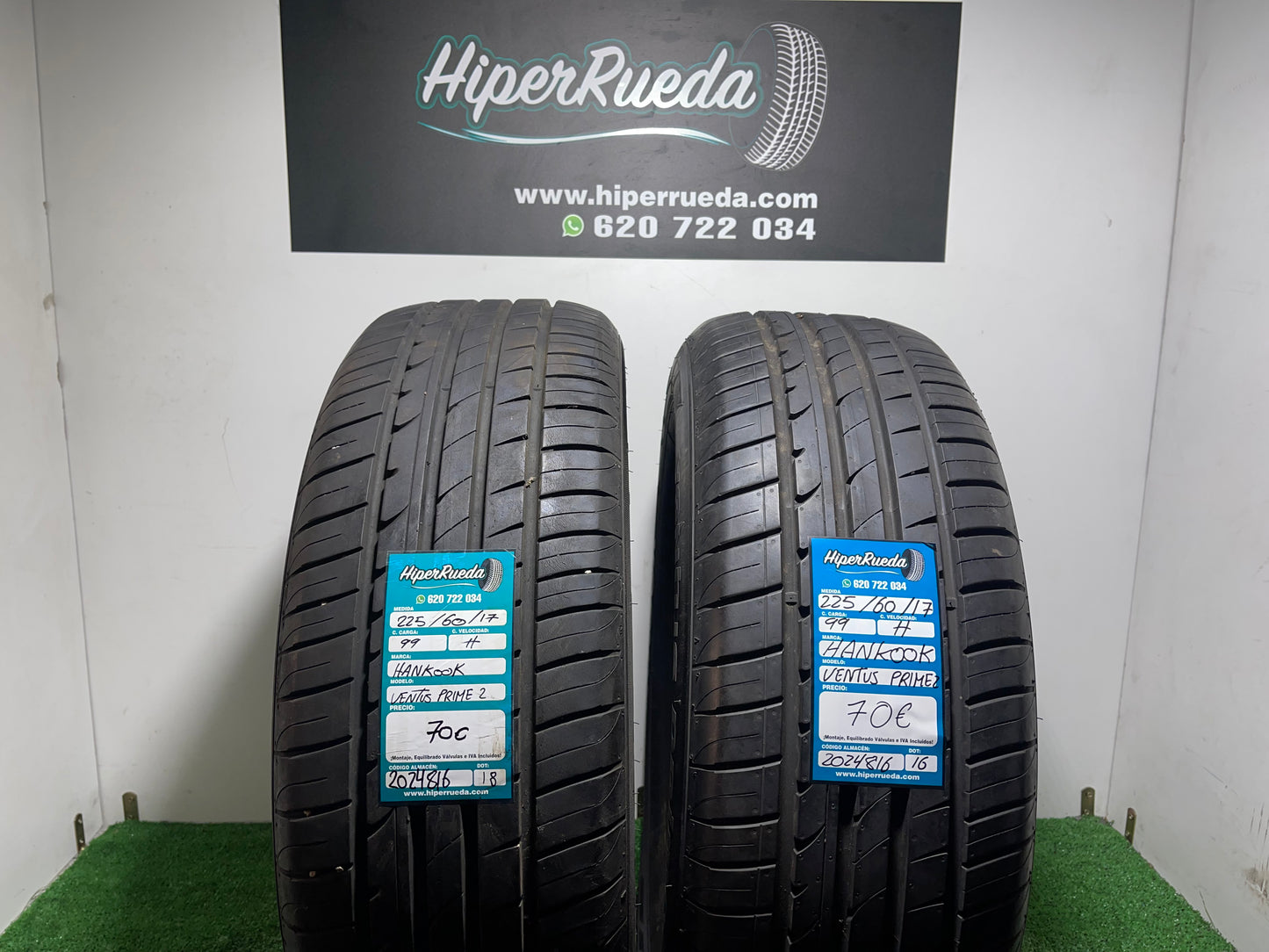 225 60 17 99H HANKOOK VENTUS PRIME 2