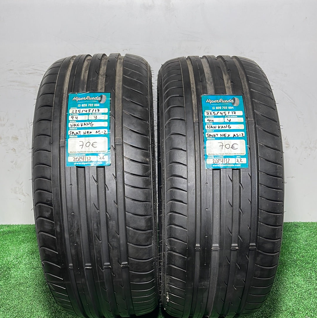 225 45 17 94Y NANKANG SPORT NEX AS-2