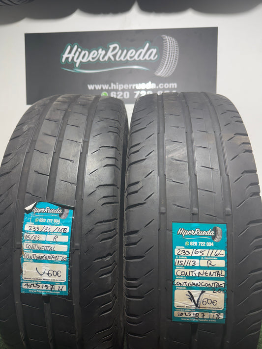235 65 16C 115/113 R CONTINENTAL CONTIVANCONTACT 200