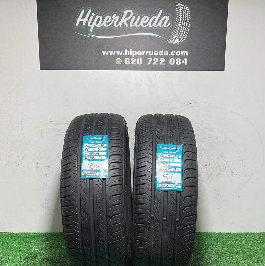 185 55 15 82H GT RADIAL CHAMPIRO FE1