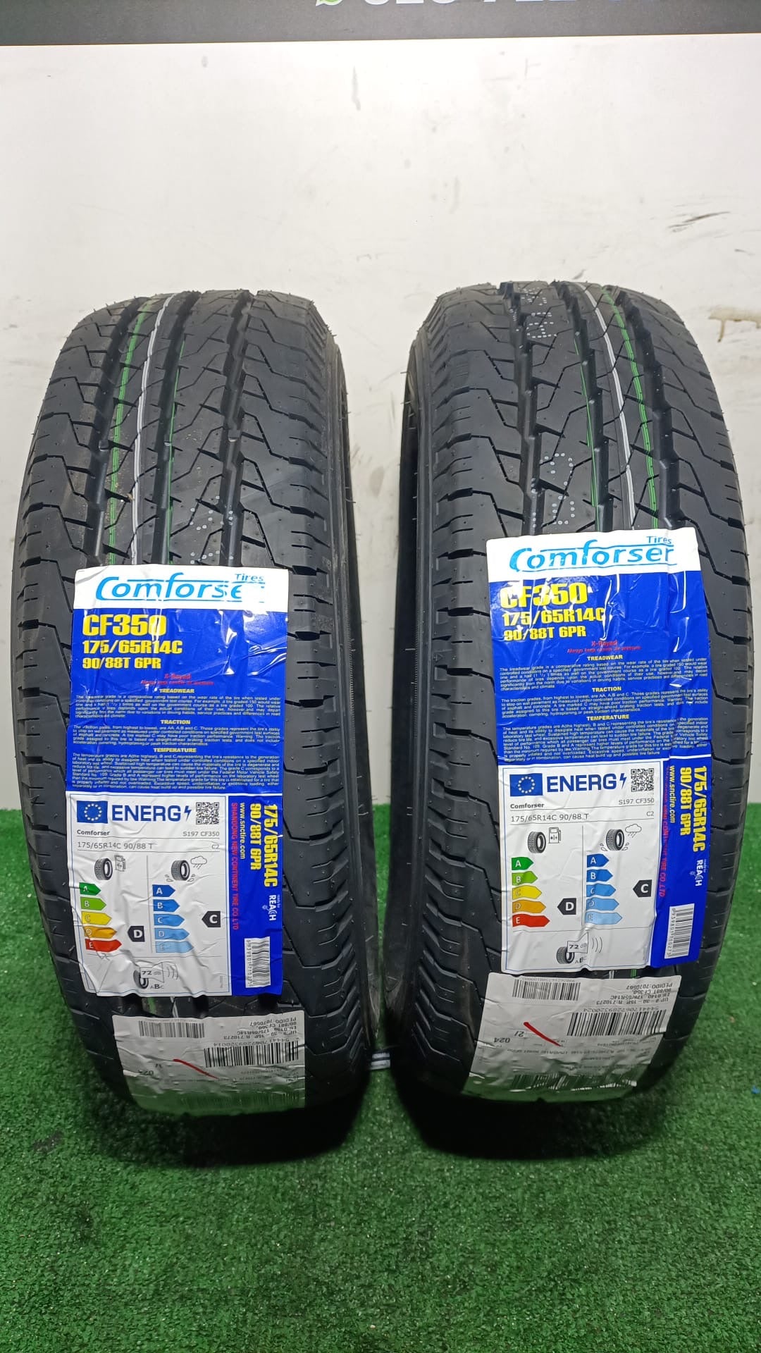 175 65 14C 90/88T 6PR COMFORSER TIRES CF350/ PRECIO UNIDAD, ENVÍO GRATIS.