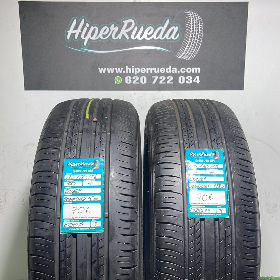 225 60 18 100H DUNLOP GRANDTREK PT30