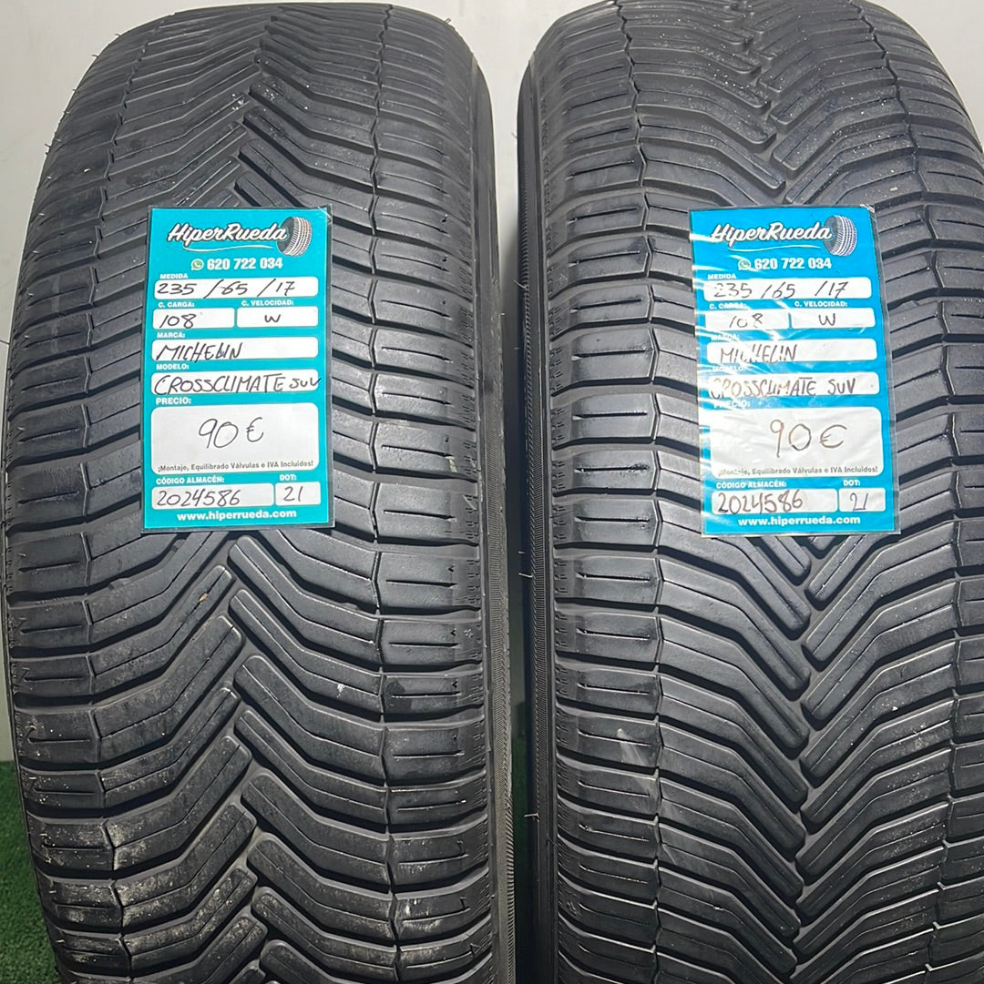 235 65 17 108W MICHELIN CROSSCLIMATE SUV