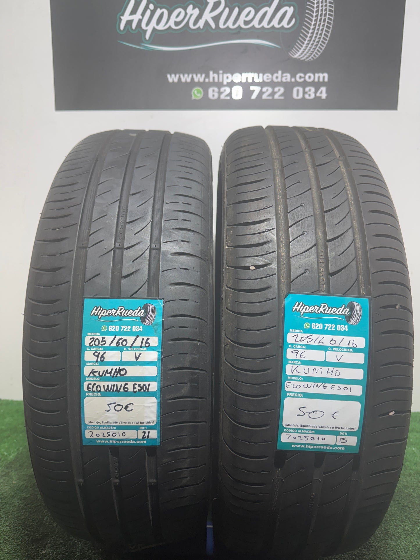 205 60 16 96V KUMHO ECOWING ES01