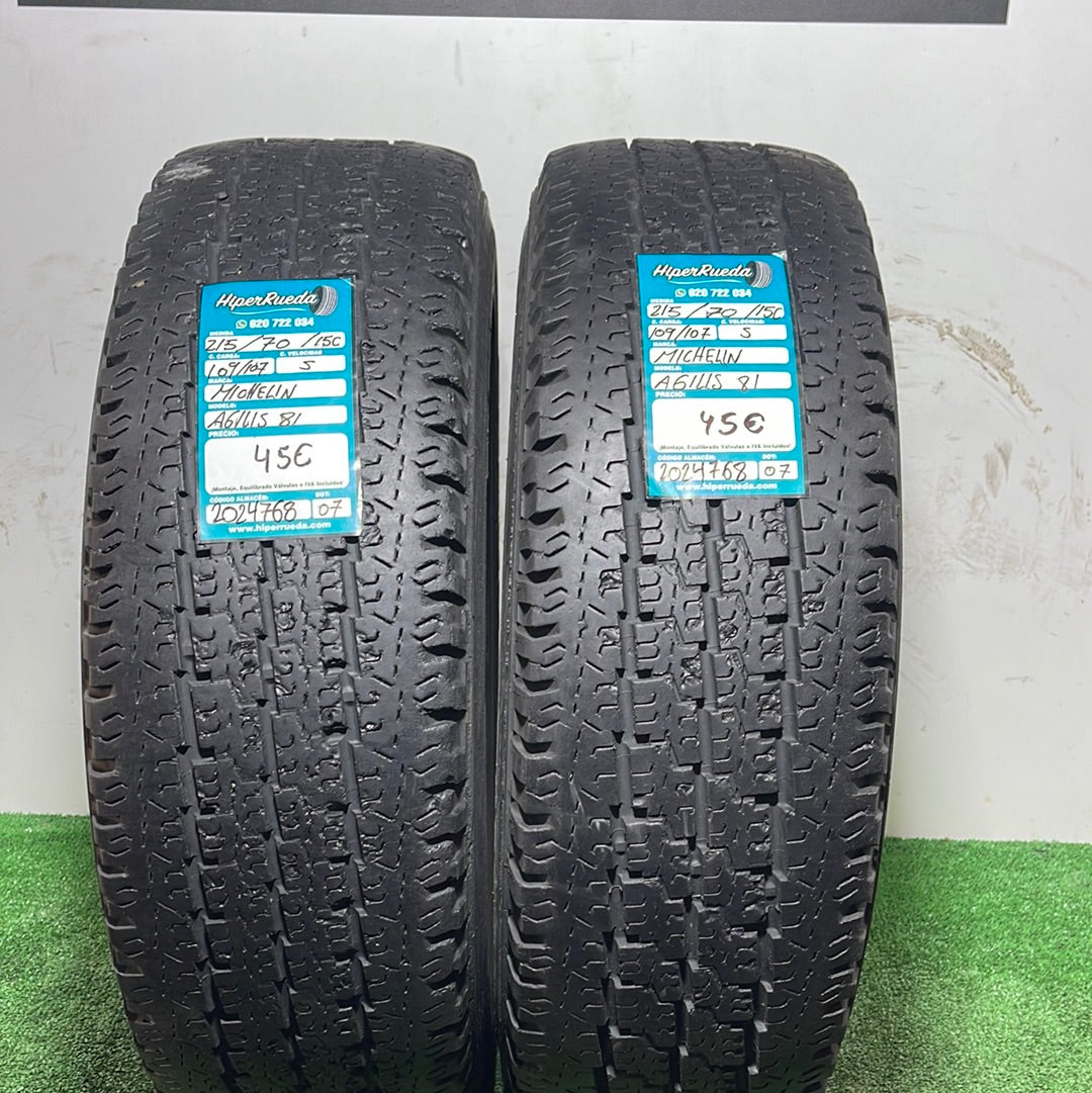 215 70 15C 109/107S MICHELIN AGILIS 81