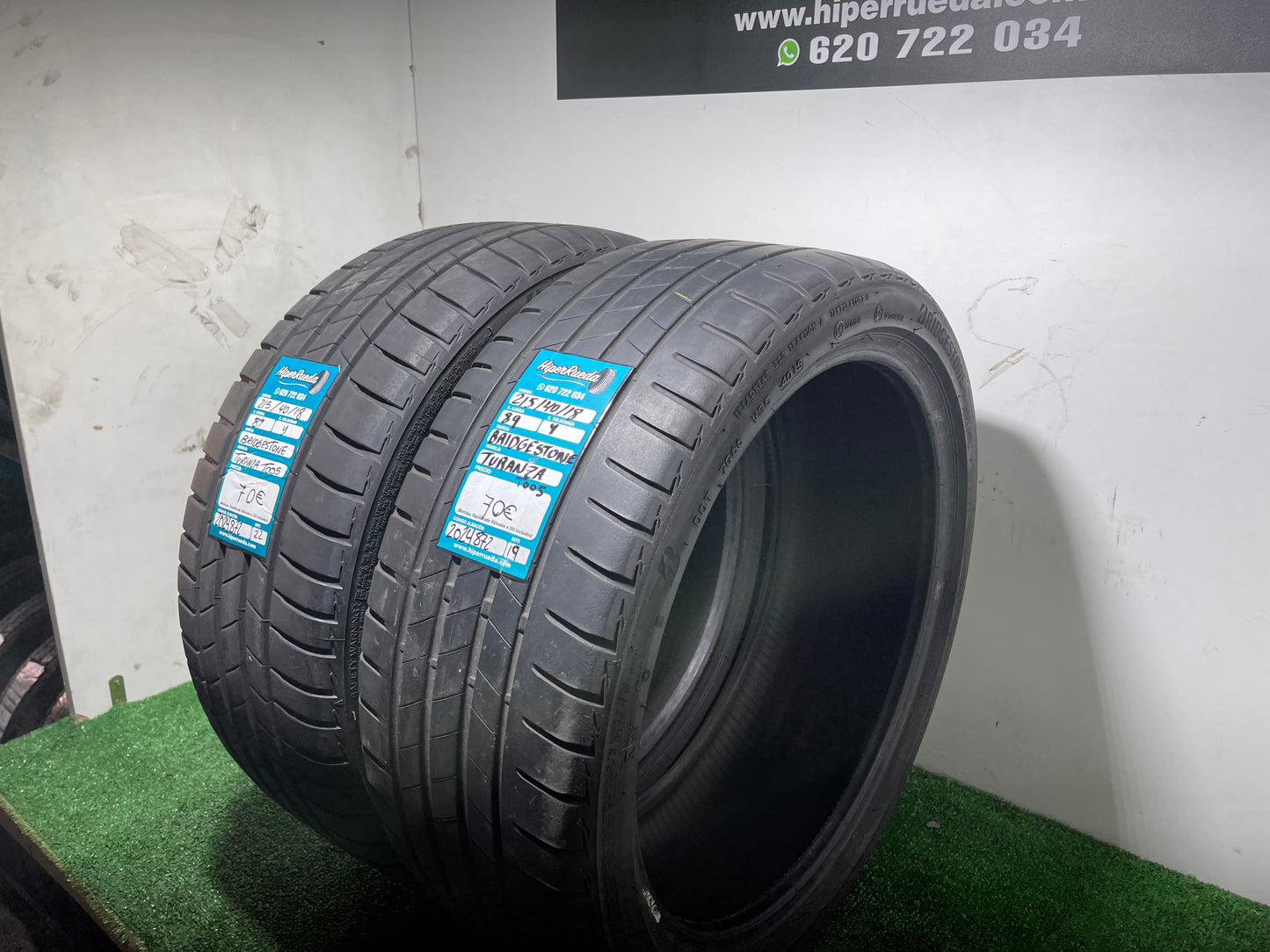 215 40 18 89Y BRIDGESTONE TURANZA T005