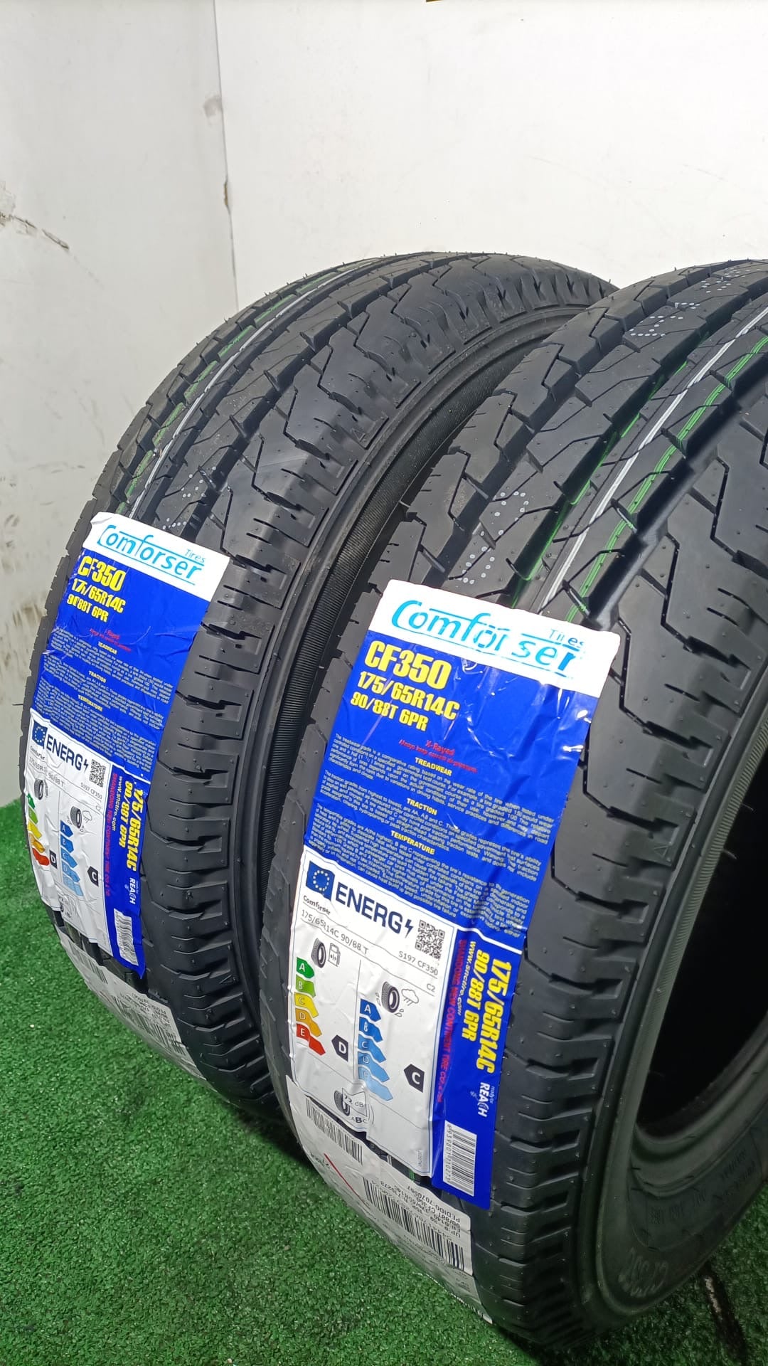 175 65 14C 90/88T 6PR COMFORSER TIRES CF350/ PRECIO UNIDAD, ENVÍO GRATIS.