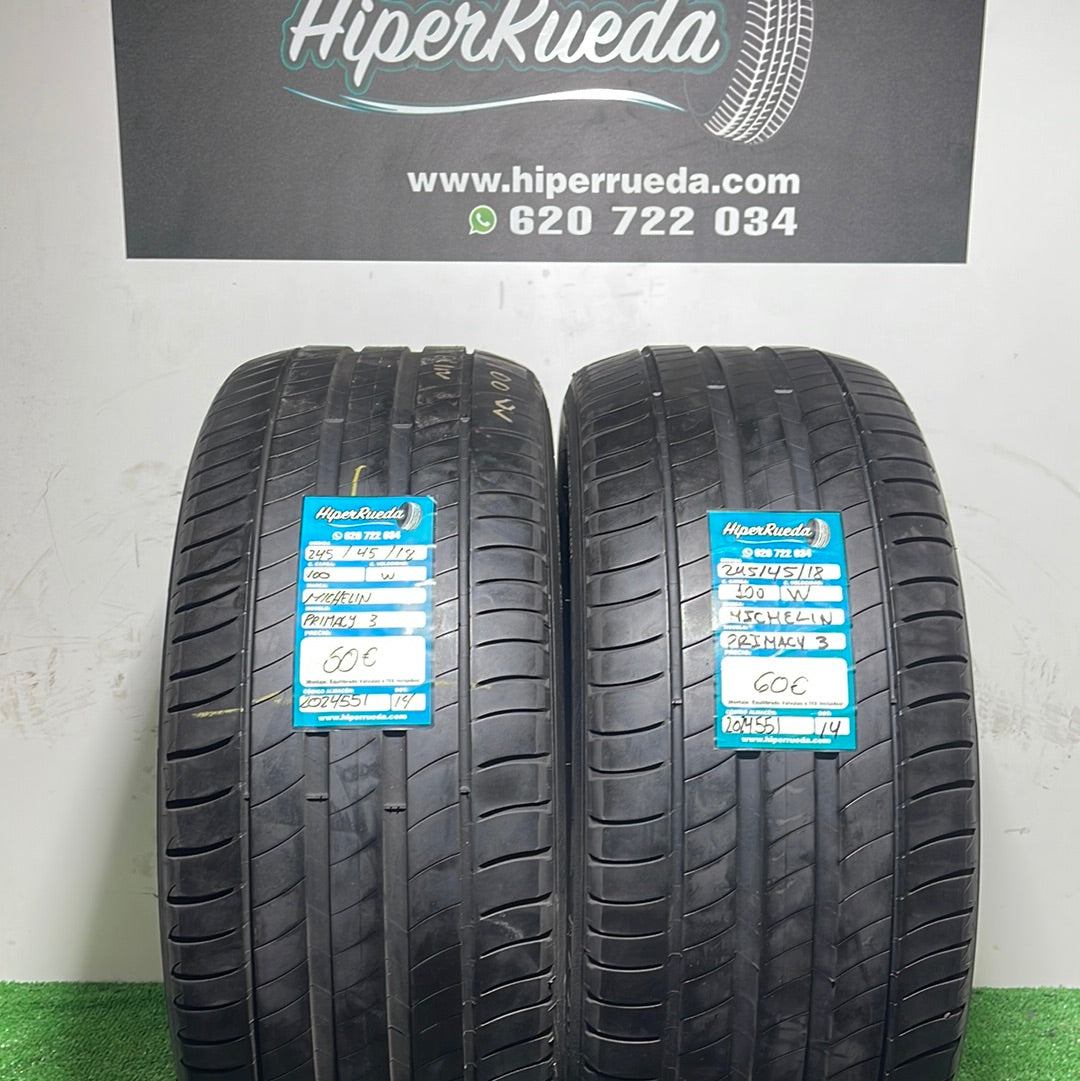 245 45 18 100W MICHELIN PRIMACY 3