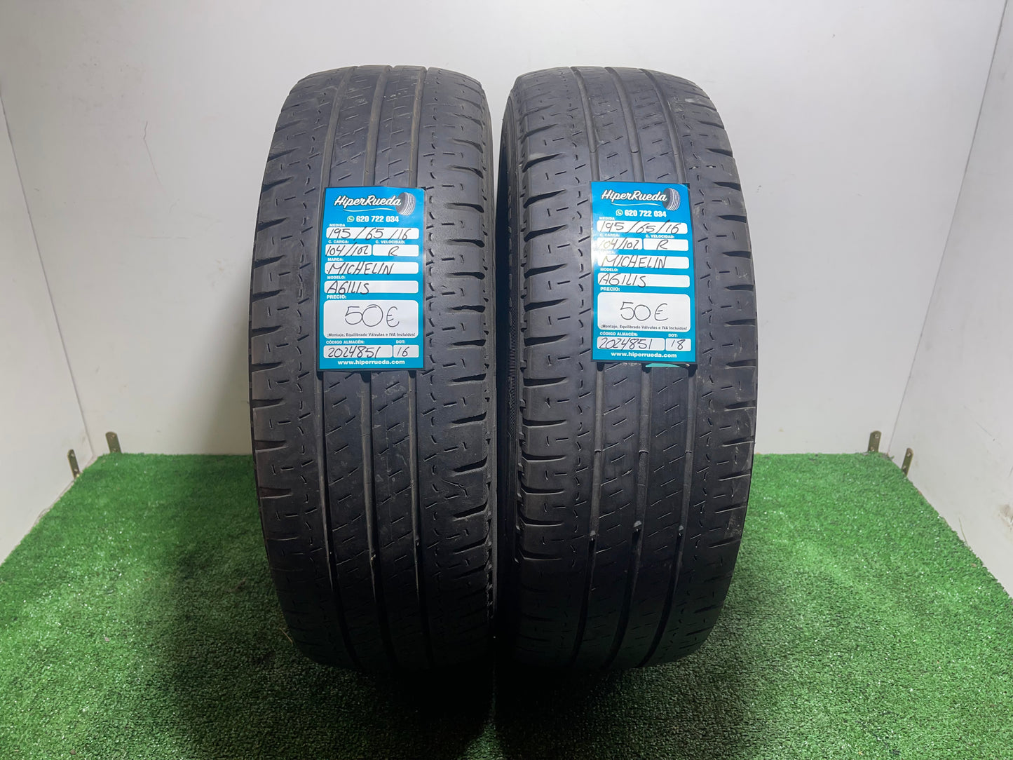 195 65 16C 104/102R MICHELIN AGILIS