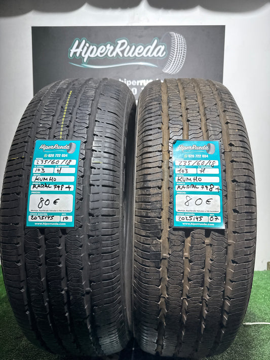 235 60 18 103H KUMHO RADIAL 798+