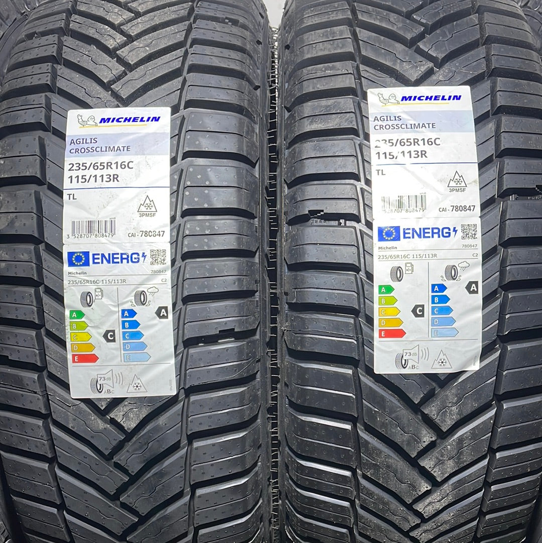 235 65 16C 115/113R MICHELIN AGILIS CROSSCLIMATE/ PRECIO UNIDAD, ENVÍO GRATIS.