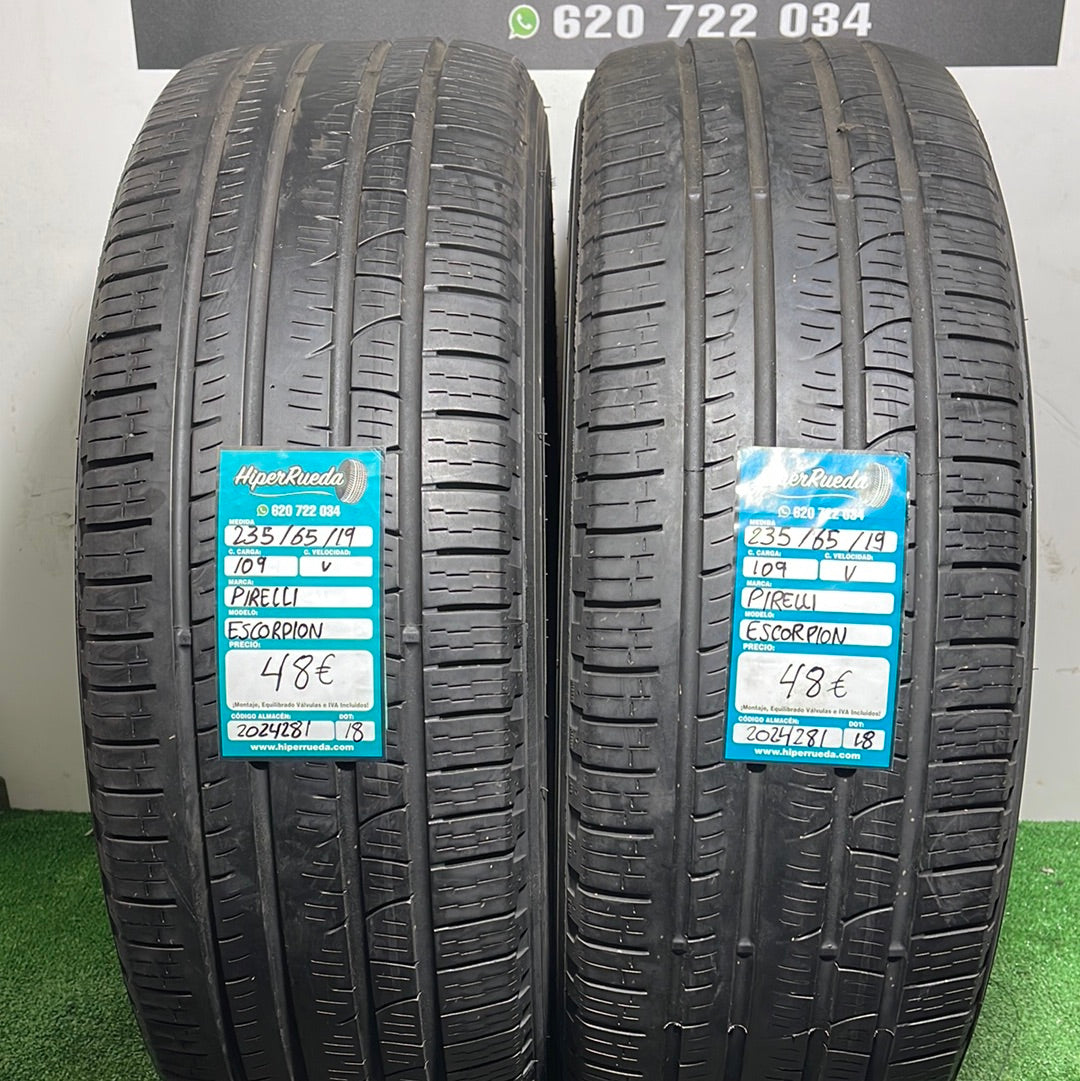 235 65 19 109V PIRELLI ESCORPION