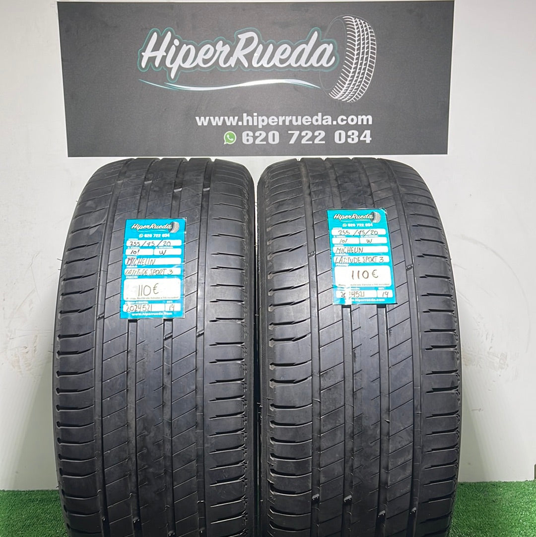 255 45 20 101W MICHELIN LATITUDE SPORT3