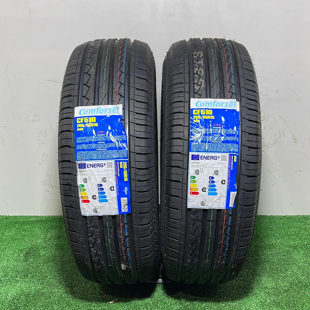 205 65 15 94H CF510 COMFORSER TIRES CON PROTECCIÓN DE LLANTA  /PRECIO UNIDAD, MONTAJE INCLUIDO