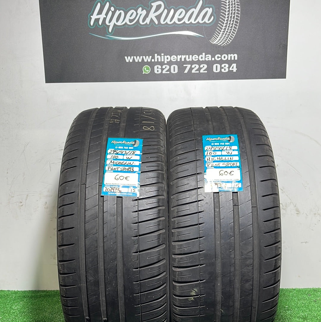 245 45 18 100W MICHELIN PILOT SPORT 3