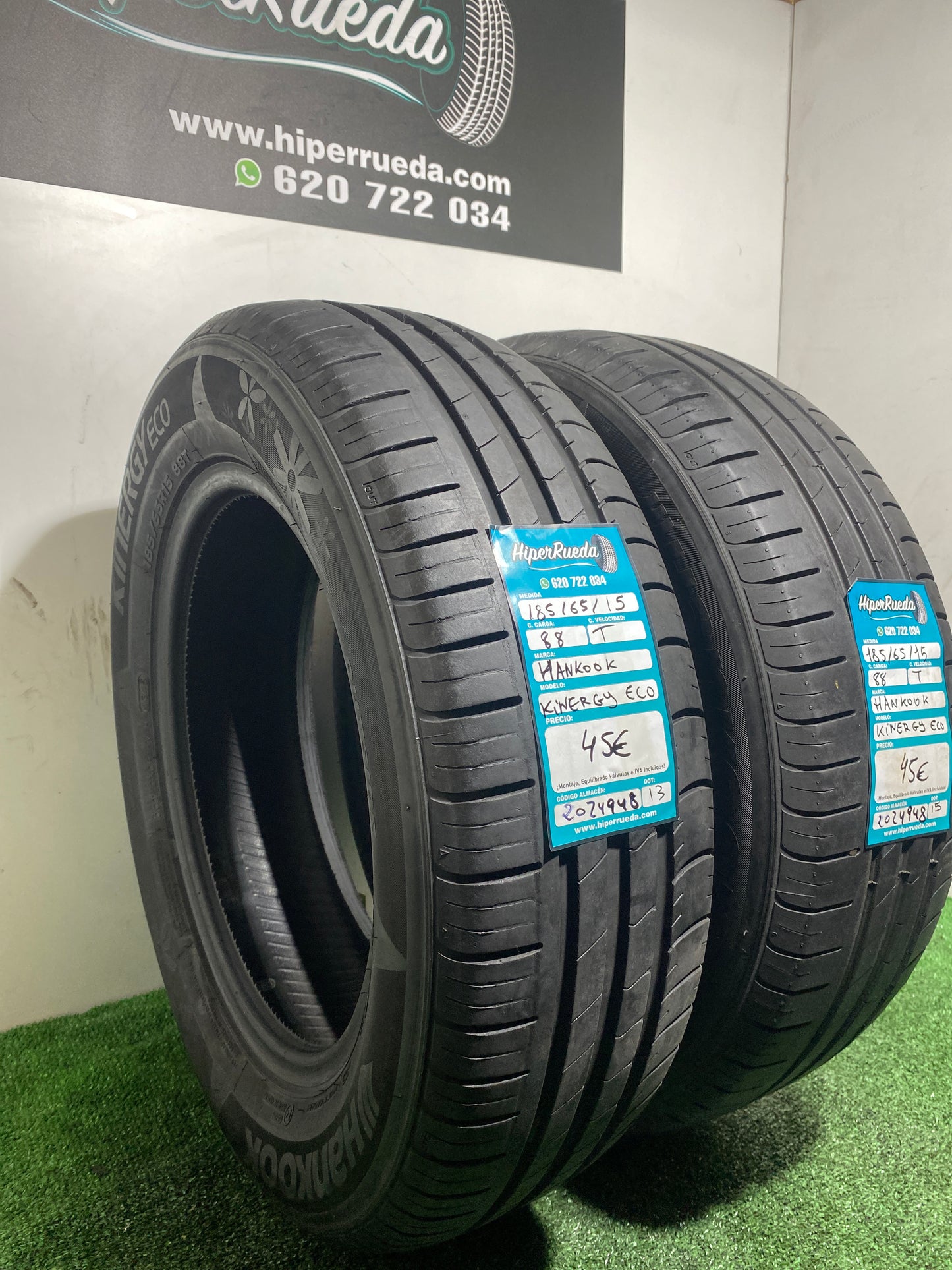 185 65 15 88T HANKOOK KINERGY ECO