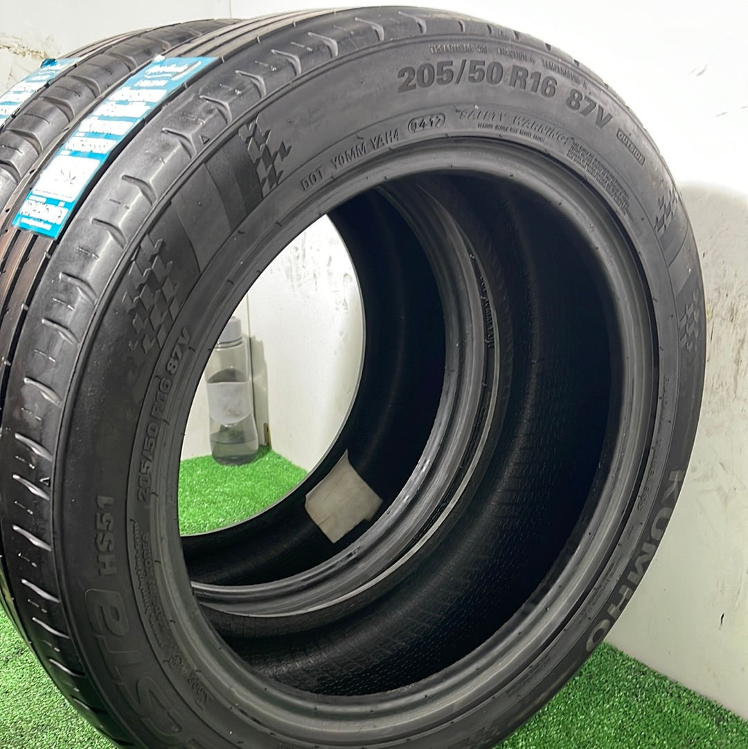 205 50 16 87V KUMHO ECSTA HS-51