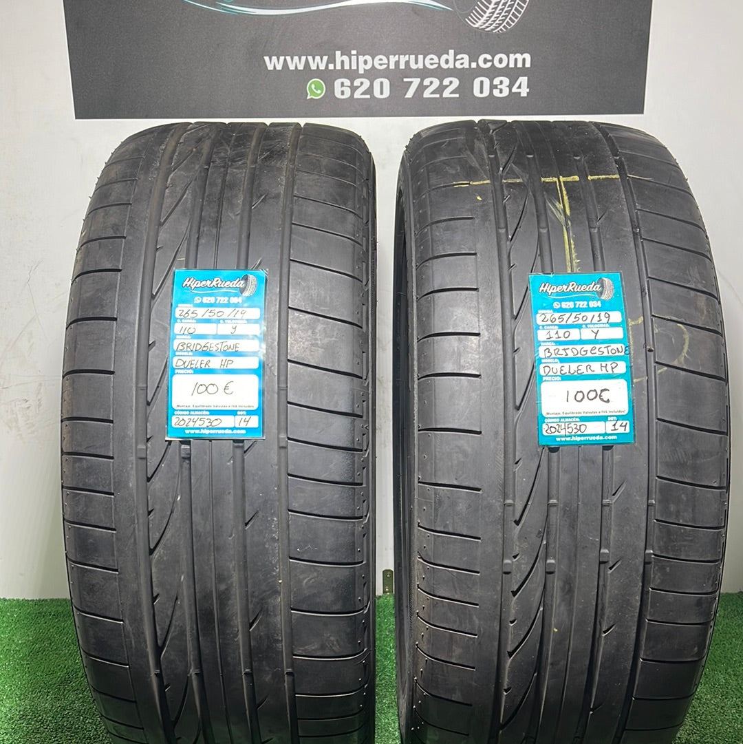 265 50 19 110Y BRIDGESTONE DUELER HP