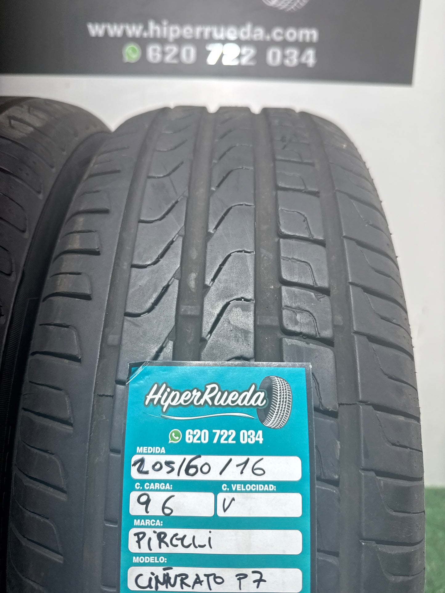 205 60 16 96V PIRELLI CINTURATO P7