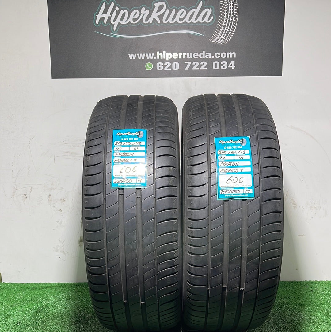 215 50 18 92W MICHELIN PRIMACY3