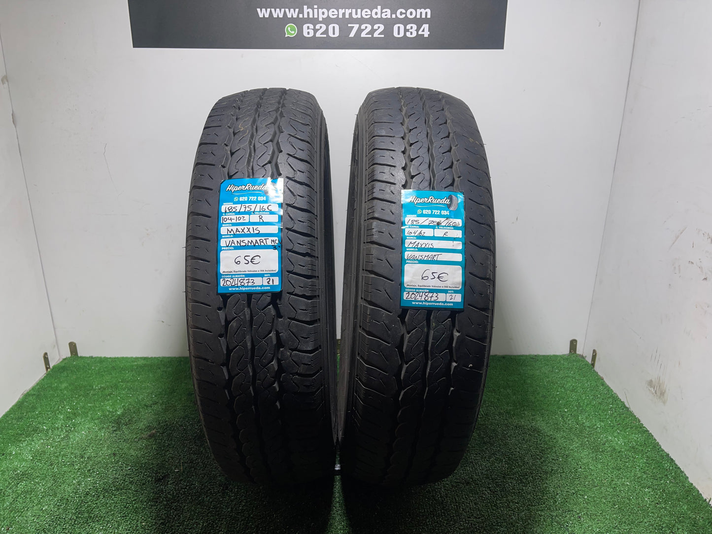 185 75 16C 104/102R MAXXIS VANSMART