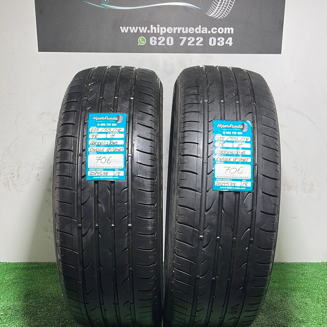 225 55 18 98H BRIDGESTONE DUELER HP SPORT