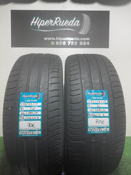 225 45 17 91W MICHELIN PRIMACY3
