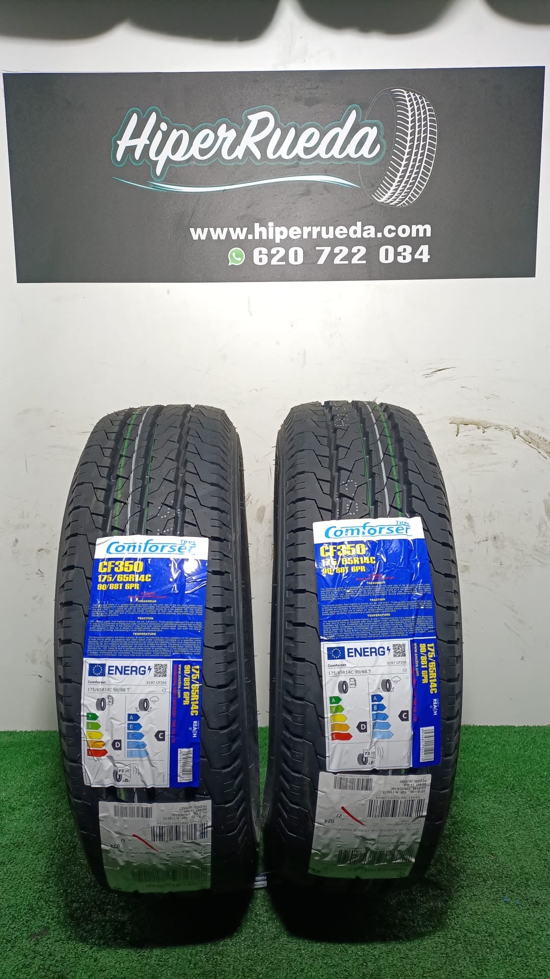 175 65 14C 90/88T 6PR COMFORSER TIRES CF350/ PRECIO UNIDAD, ENVÍO GRATIS.