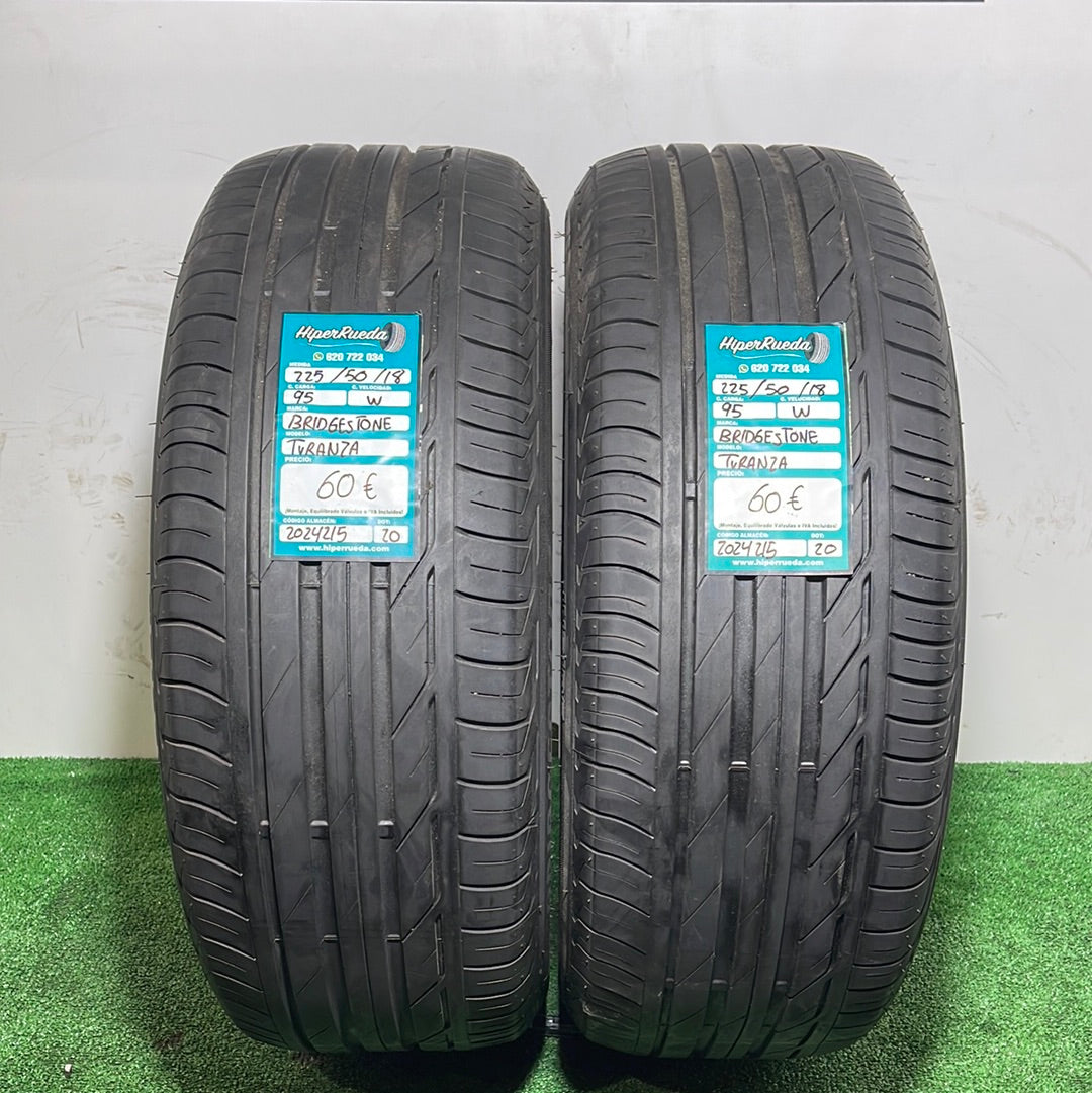 225 50 18 95W BRIDGESTONE TURANZA