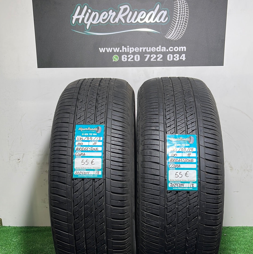 235 55 18 100H BRIDGESTONE ECOPIA