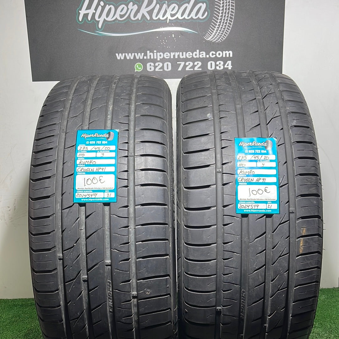 275 45 20 110Y KUMHO CRUGEN HP91