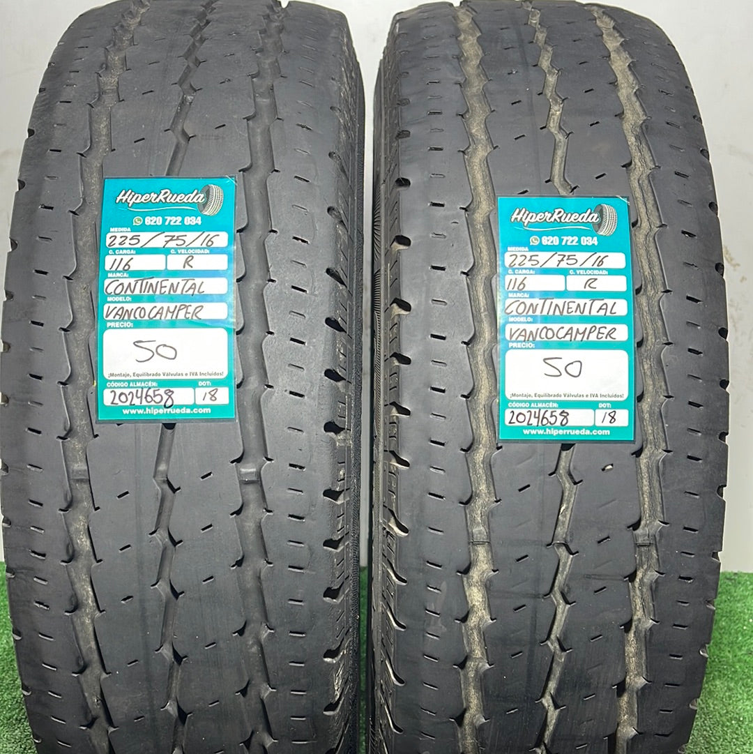 225 75 16 116R CONTINENTAL VANCOCAMPER