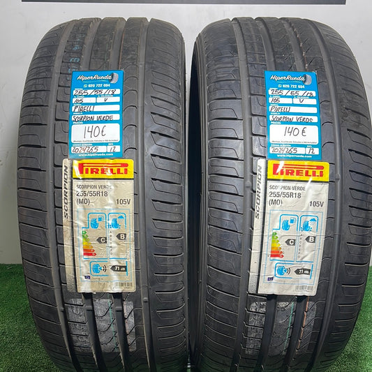 255 55 18 105V PIRELLI SCORPION VERDE