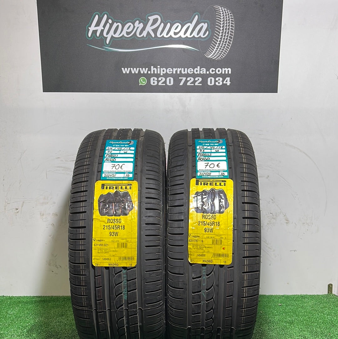 215 45 18 93W PIRELLI ROSSO