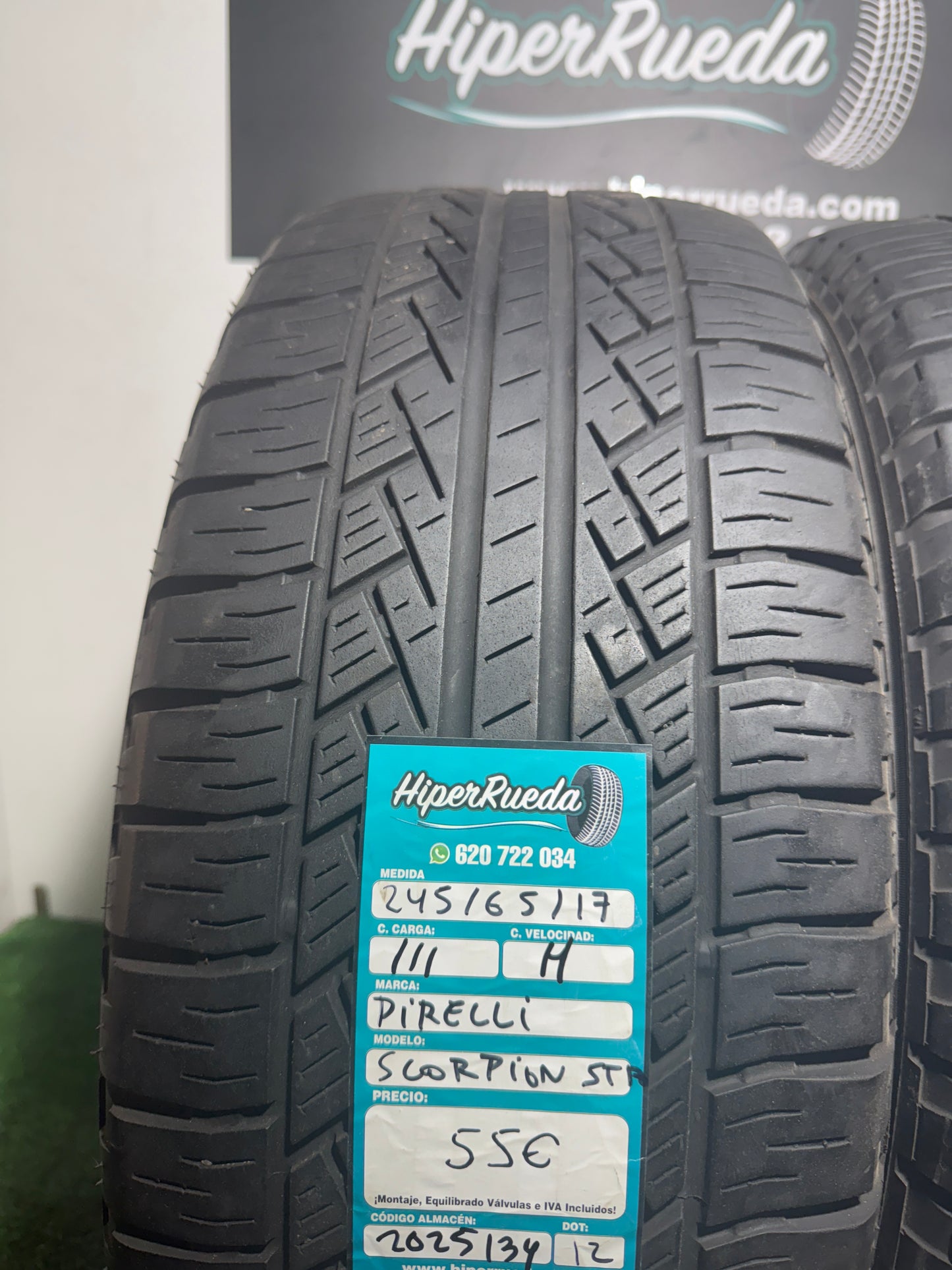 245 65 17 111H PIRELLI SCORPION STR