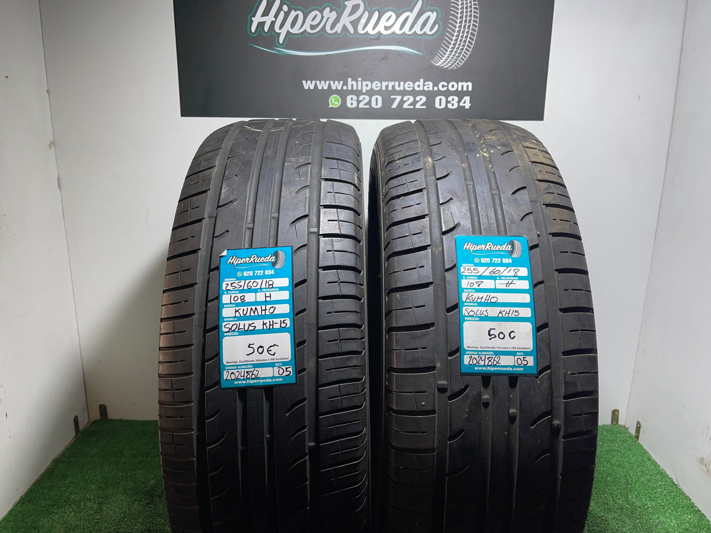 255 60 18 108H KUMHO SOLUD KH-15