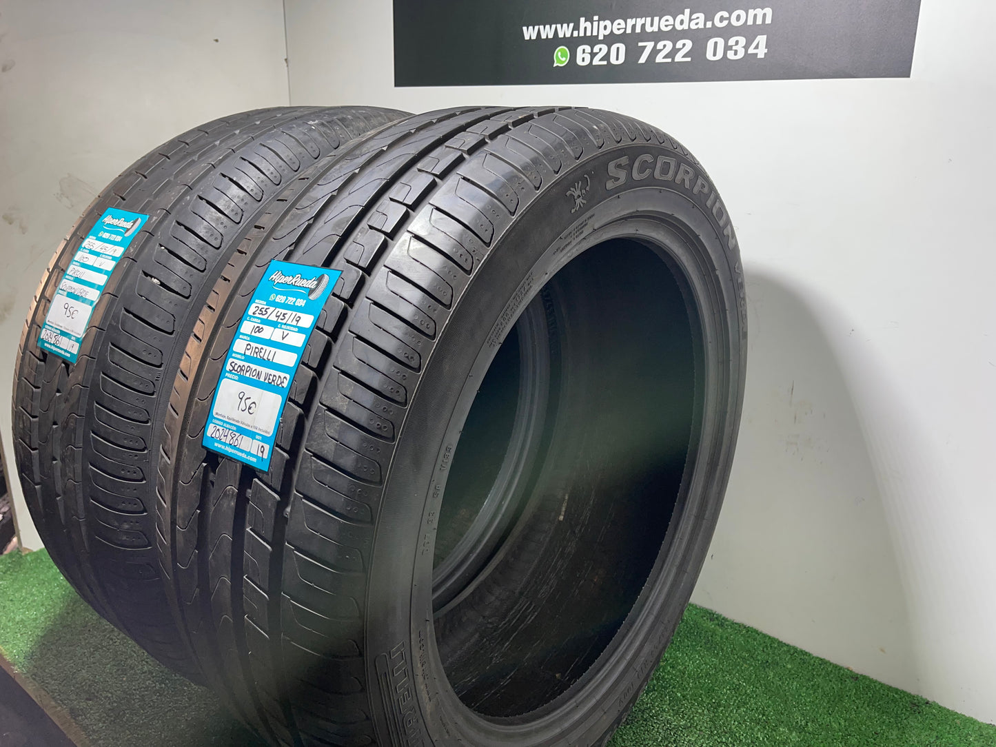 255 45 19 100V PIRELLI SCORPION VERDE