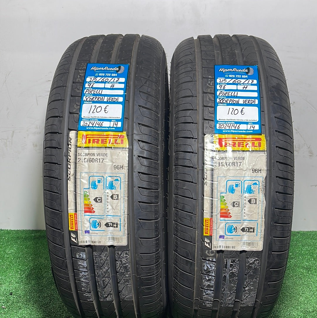 215 60 17 96H PIRELLI SCORPION VERDE