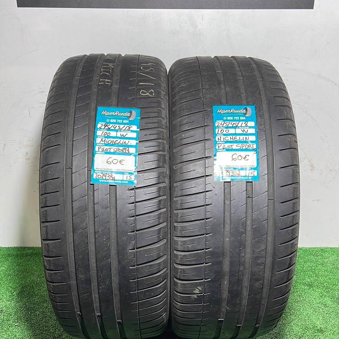 245 45 18 100W MICHELIN PILOT SPORT 3