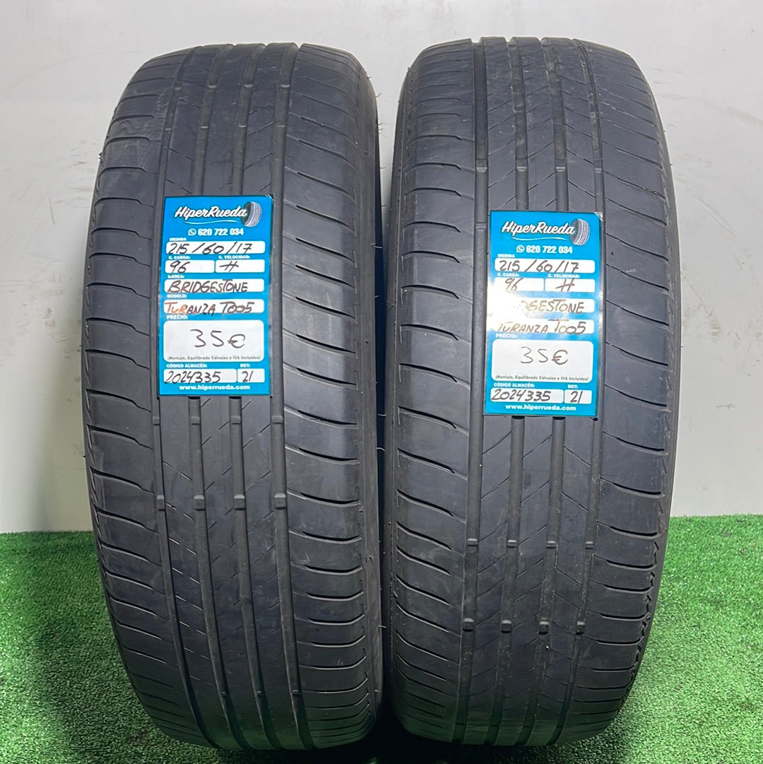 215 60 17 96H BRIDGESTONE TURANZA T005