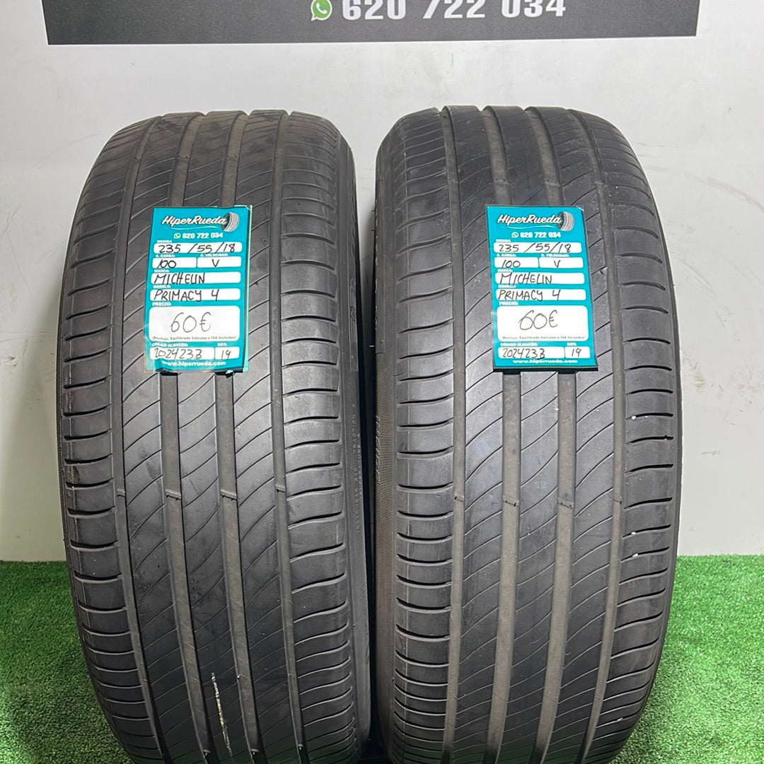 235 55 18 100V MICHELIN PRIMACY4