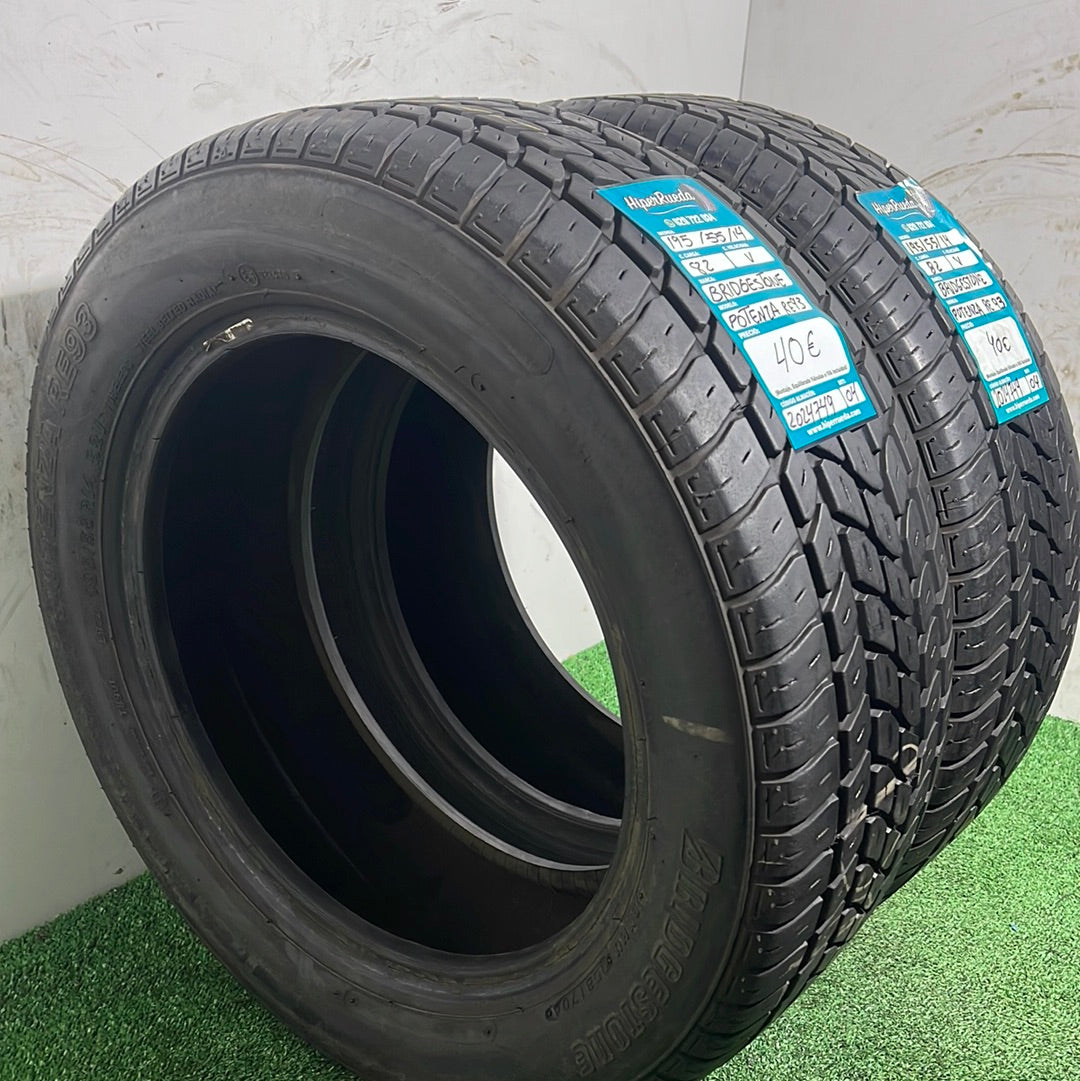 195 55 14 82V BRIDGESTONE POTENZA RE93