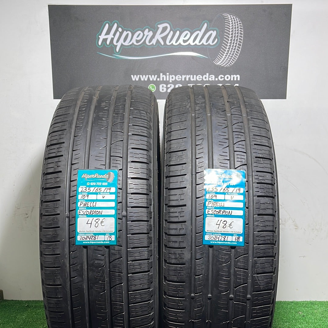 235 65 19 109V PIRELLI ESCORPION