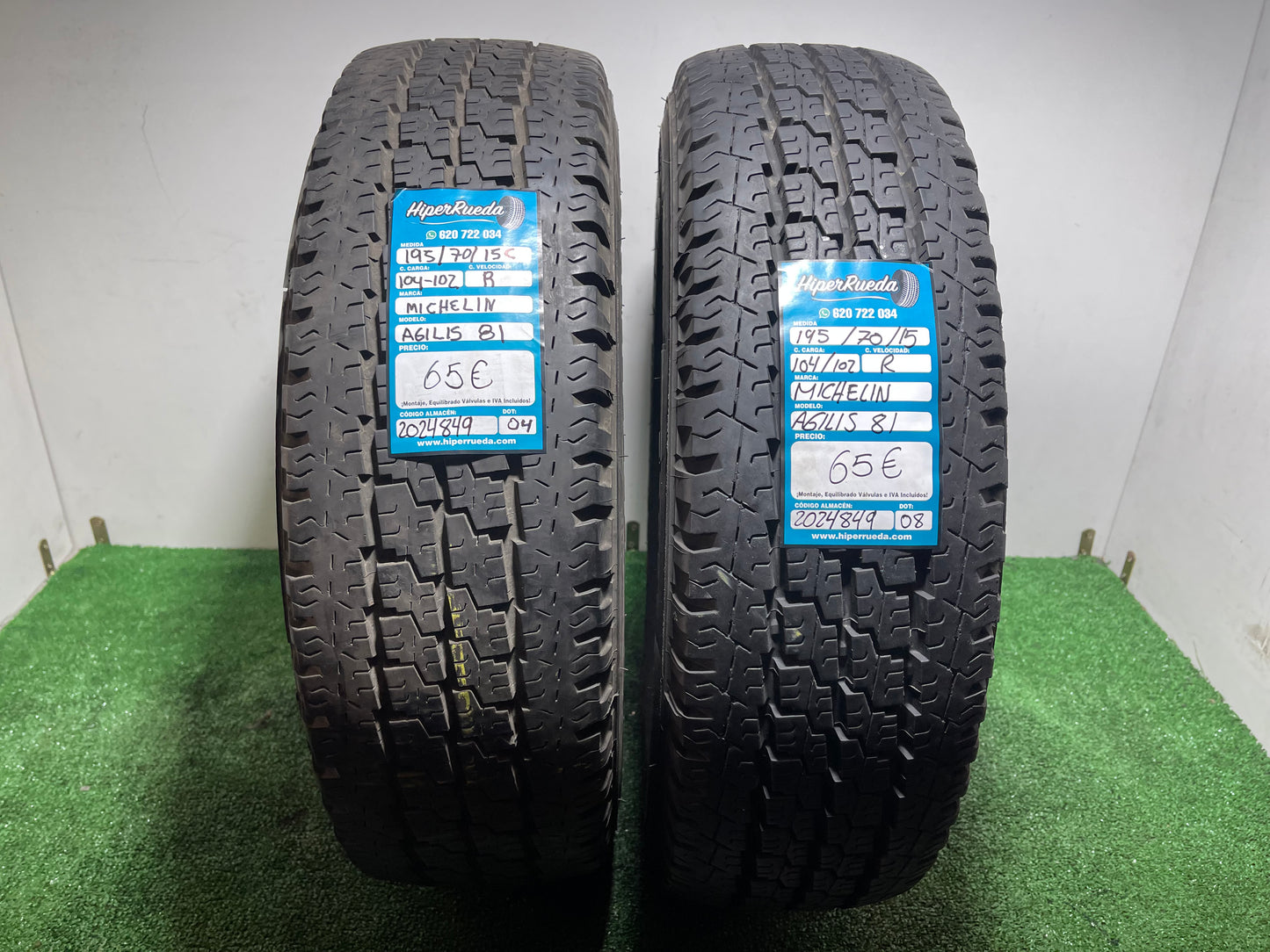 195 70 15 104/102R MICHELIN AGILIS 81