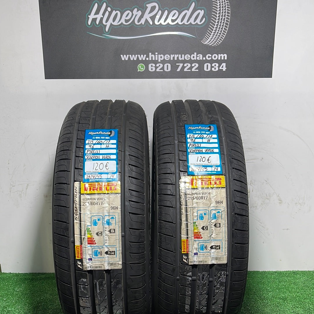 215 60 17 96H PIRELLI SCORPION VERDE