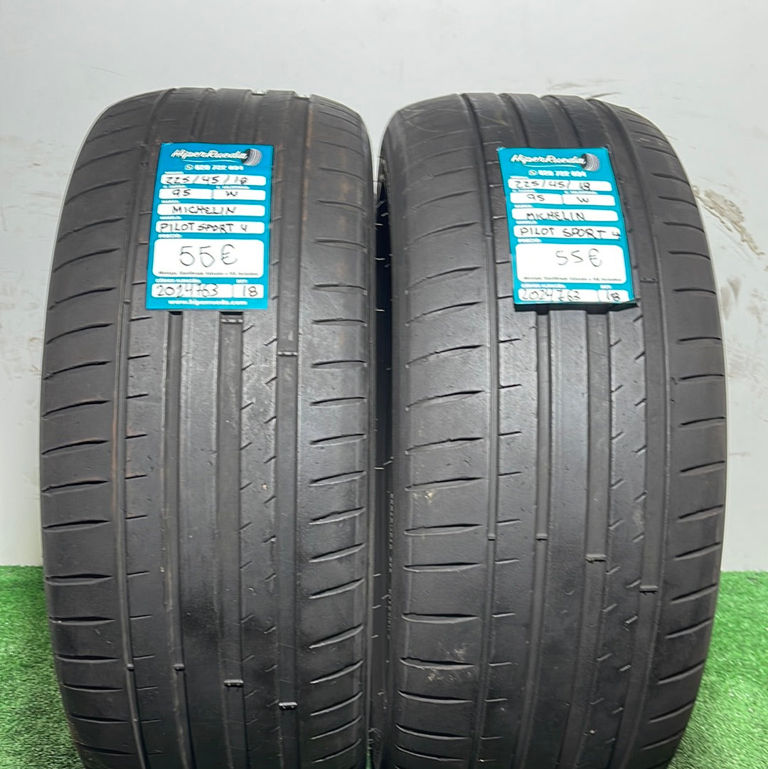 225 45 18 95W MICHELIN PILOT SPORT 4