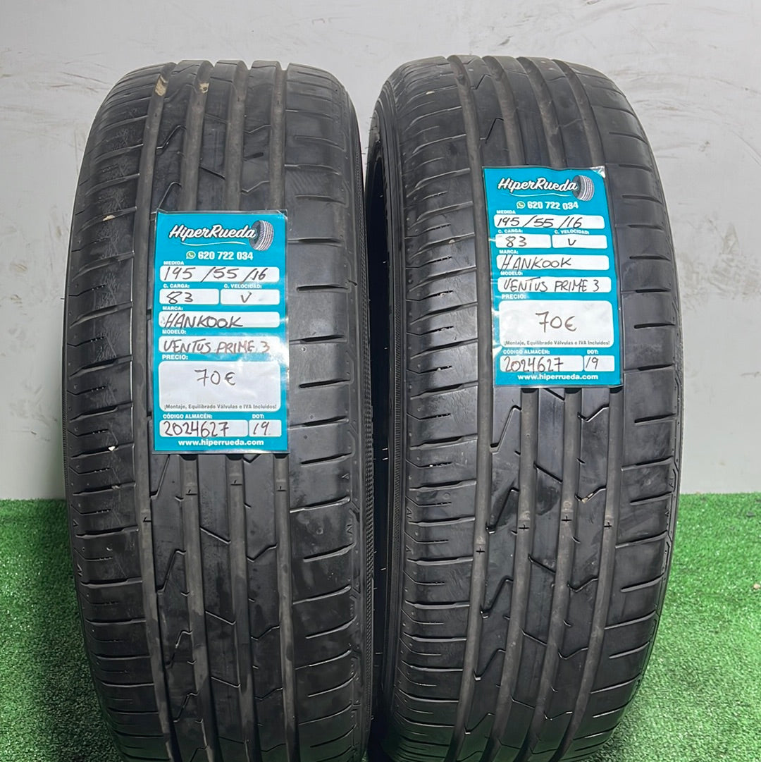 195 55 16 83V HANKOOK VENTUS PRIME 3