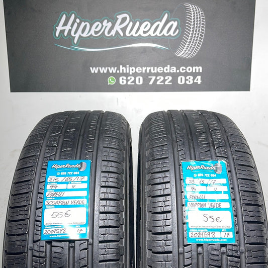 215 65 17 99V PIRELLI SCORPION VERDE